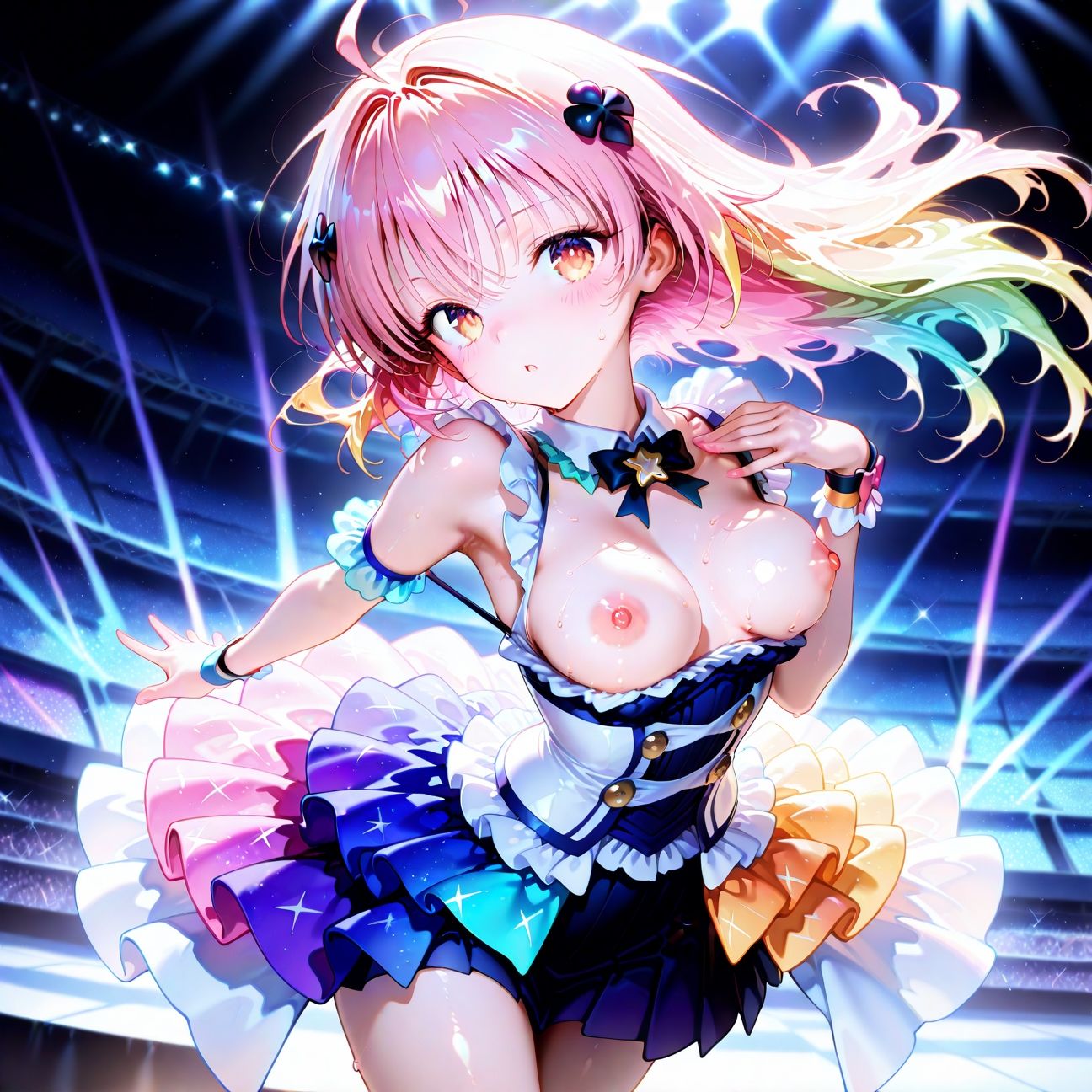 【Part4】JKアイドルコンサートで公開オナニー！☆自慢の竿で持ち帰りエッチ サンプル2ページ目