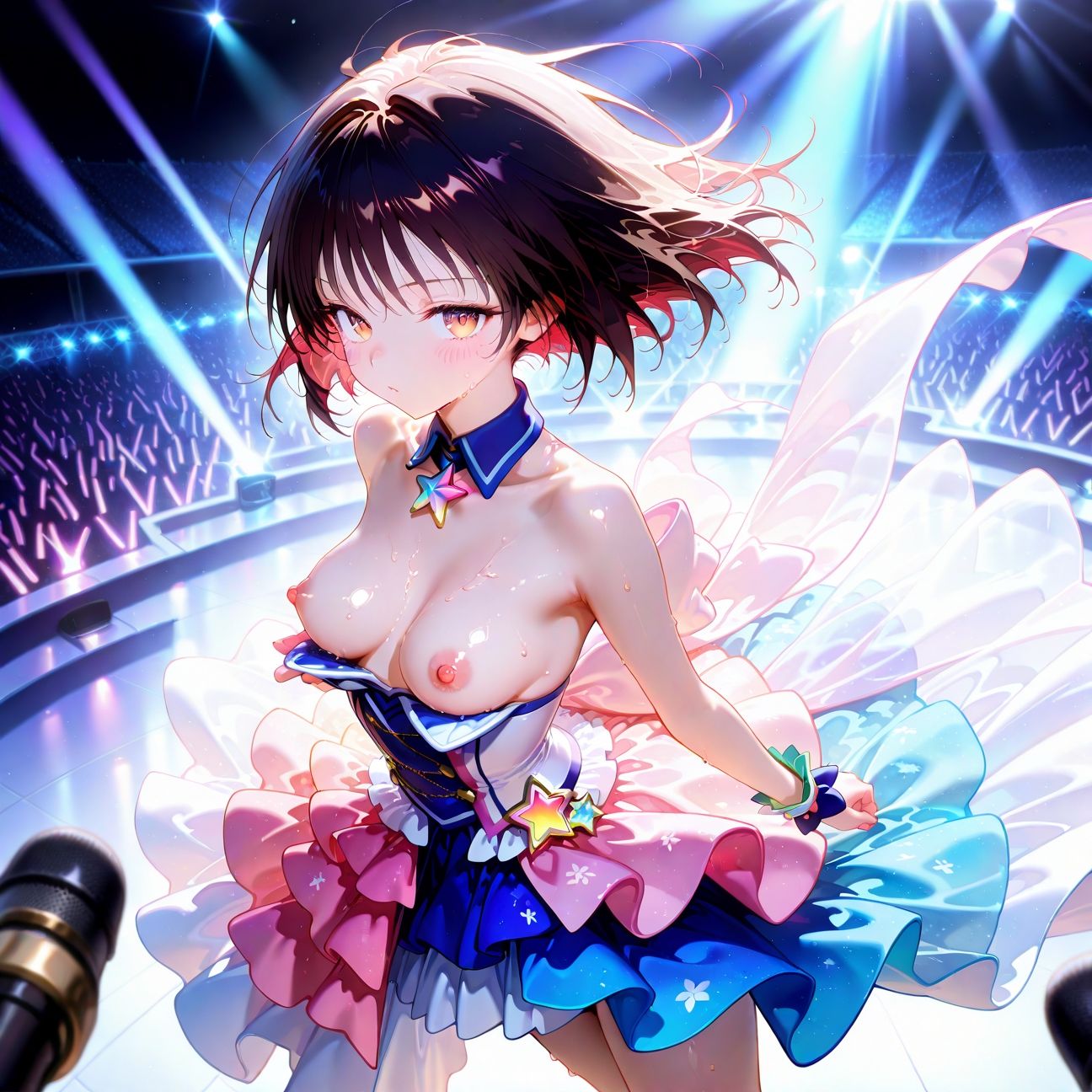 【Part4】JKアイドルコンサートで公開オナニー！☆自慢の竿で持ち帰りエッチ サンプル3ページ目