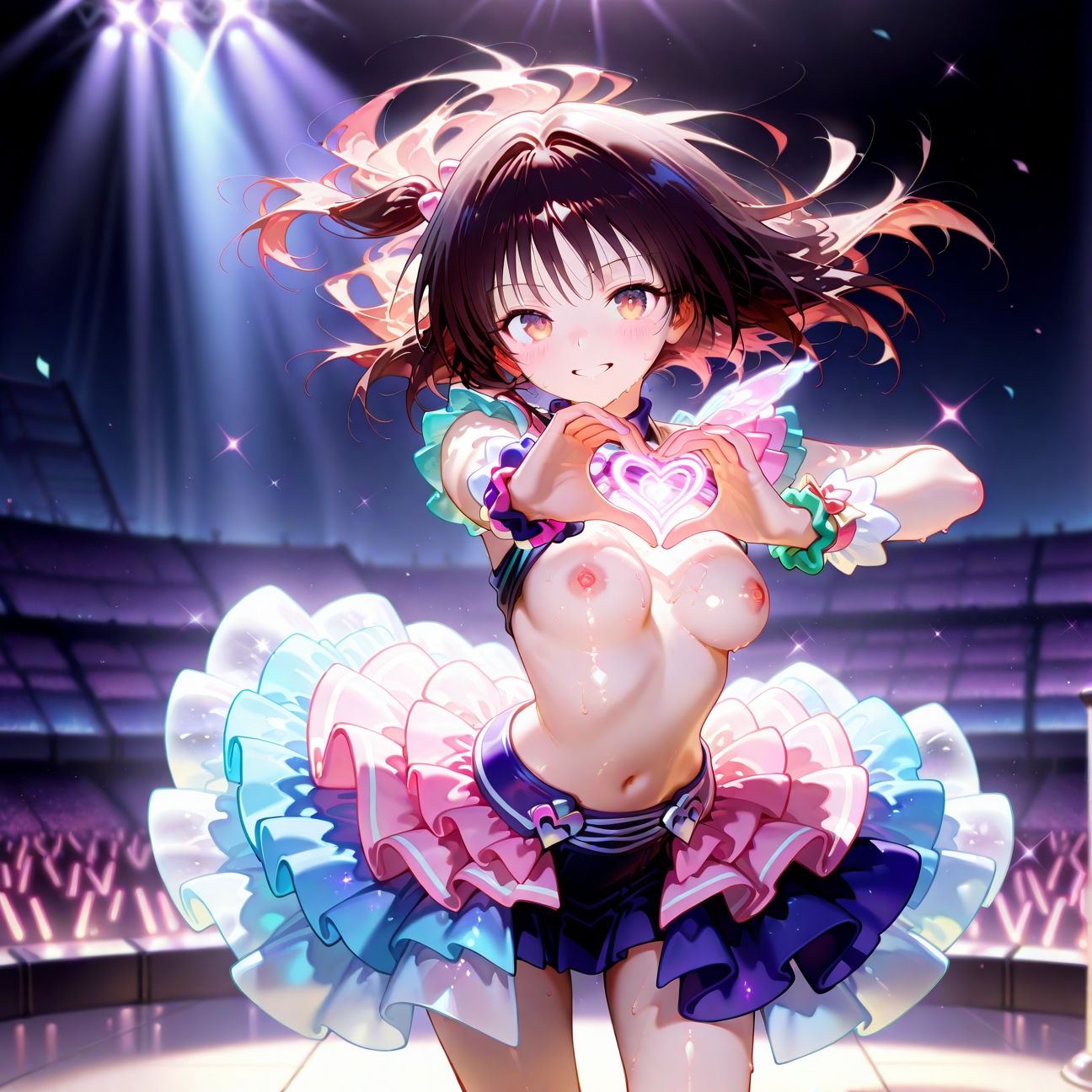 【Part6】JKアイドルコンサートで公開オナニー！☆自慢の竿で持ち帰りエッチ サンプル3ページ目
