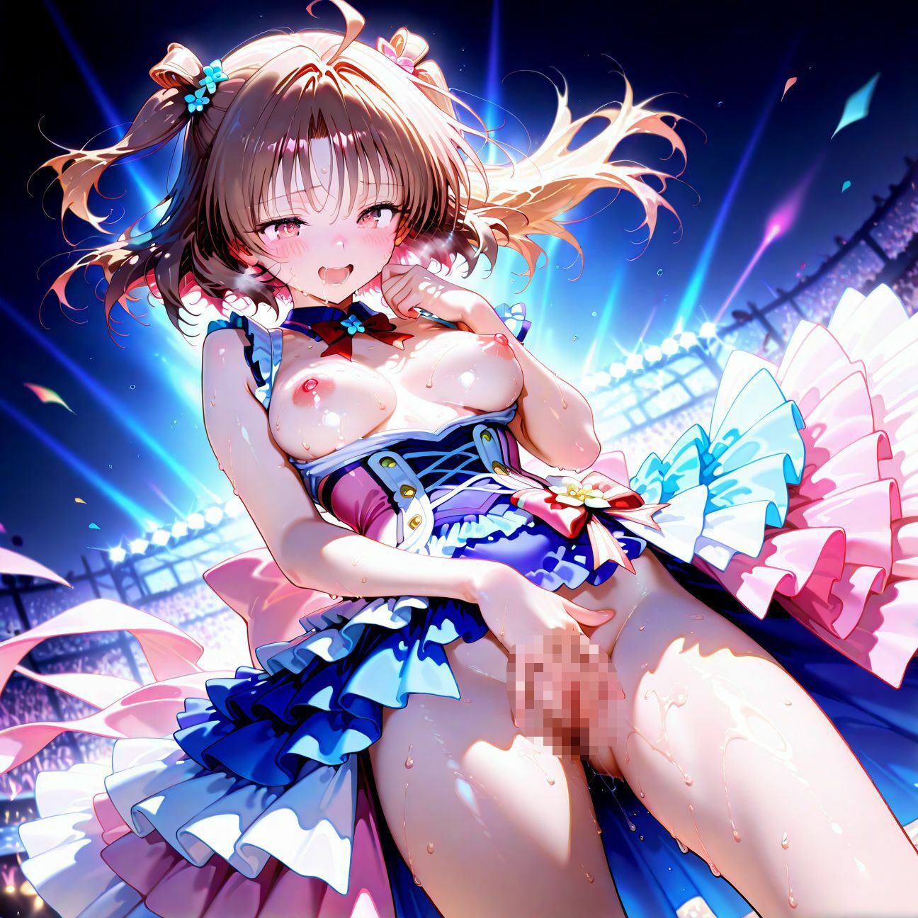 【Part6】JKアイドルコンサートで公開オナニー！☆自慢の竿で持ち帰りエッチ サンプル4ページ目
