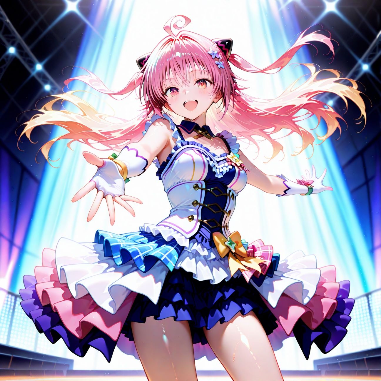 【Part7】JKアイドルコンサートで公開オナニー！☆自慢の竿で持ち帰りエッチ サンプル1ページ目