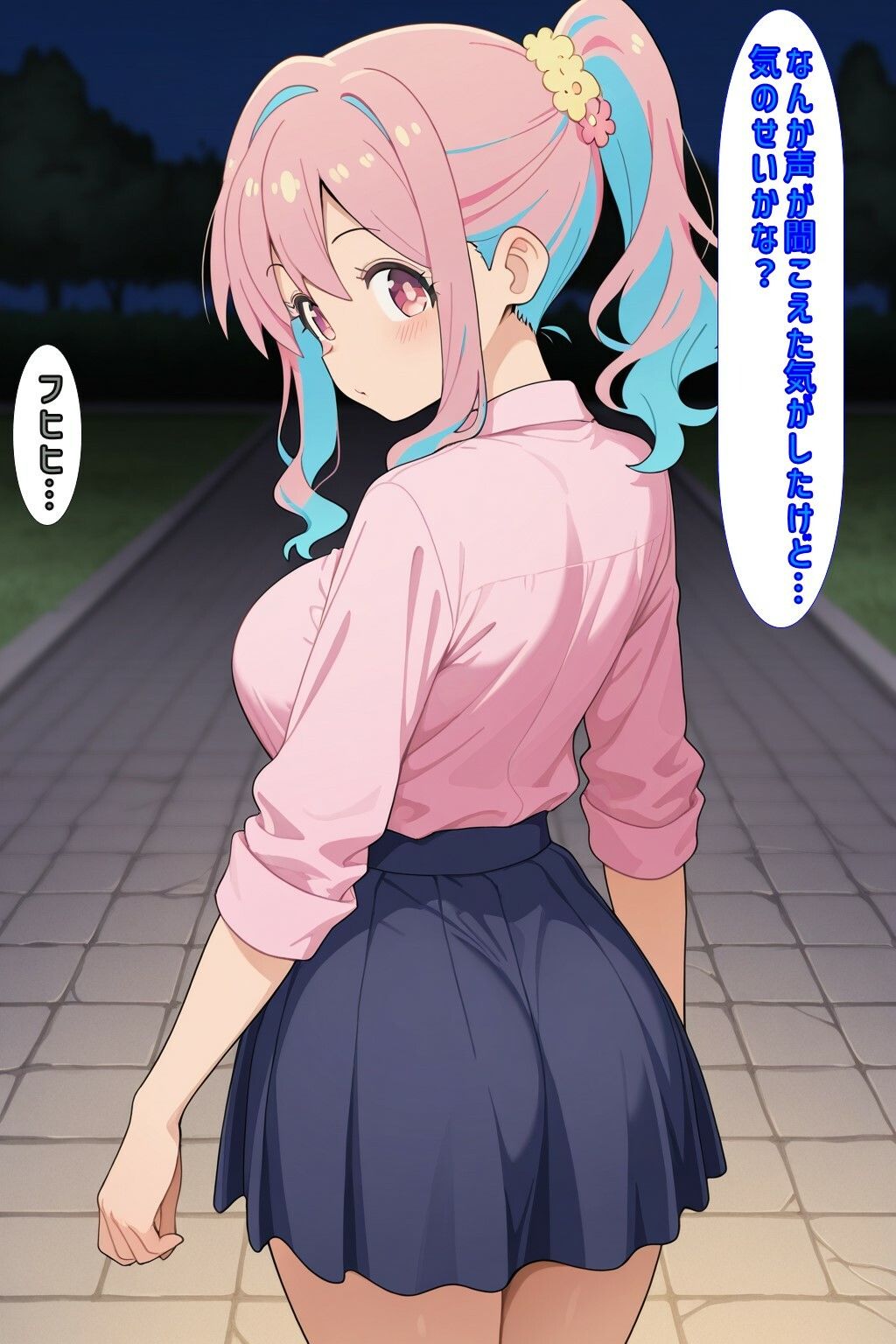「かえでぇ…いつもみてるよぉ…」 サンプル1ページ目