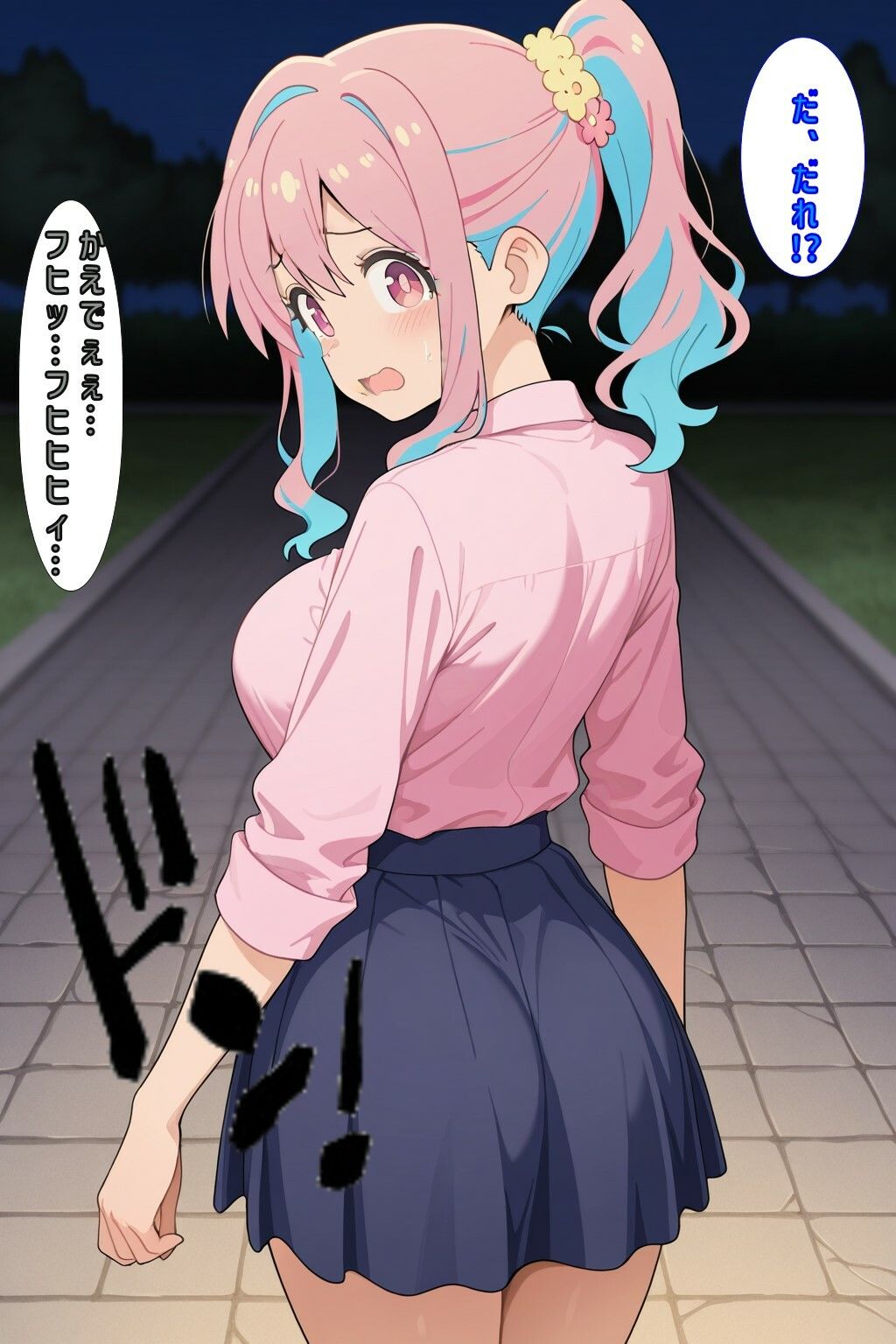 「かえでぇ…いつもみてるよぉ…」 サンプル2ページ目