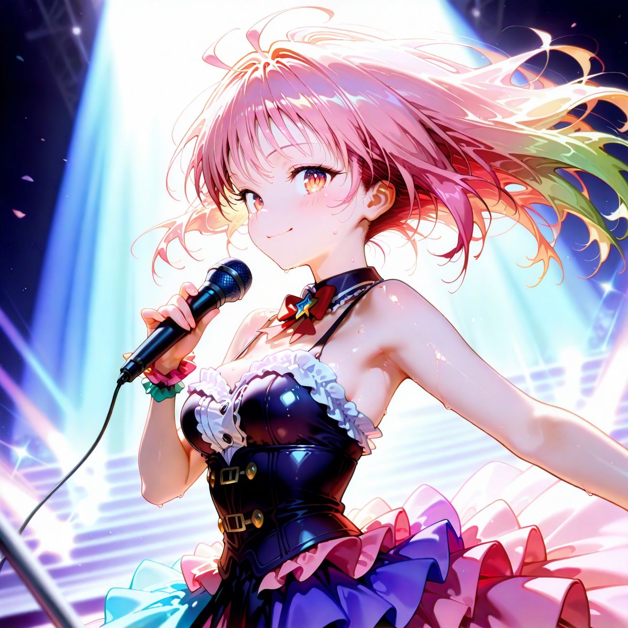 【Part8】JKアイドルコンサートで公開オナニー！☆自慢の竿で持ち帰りエッチ サンプル2ページ目