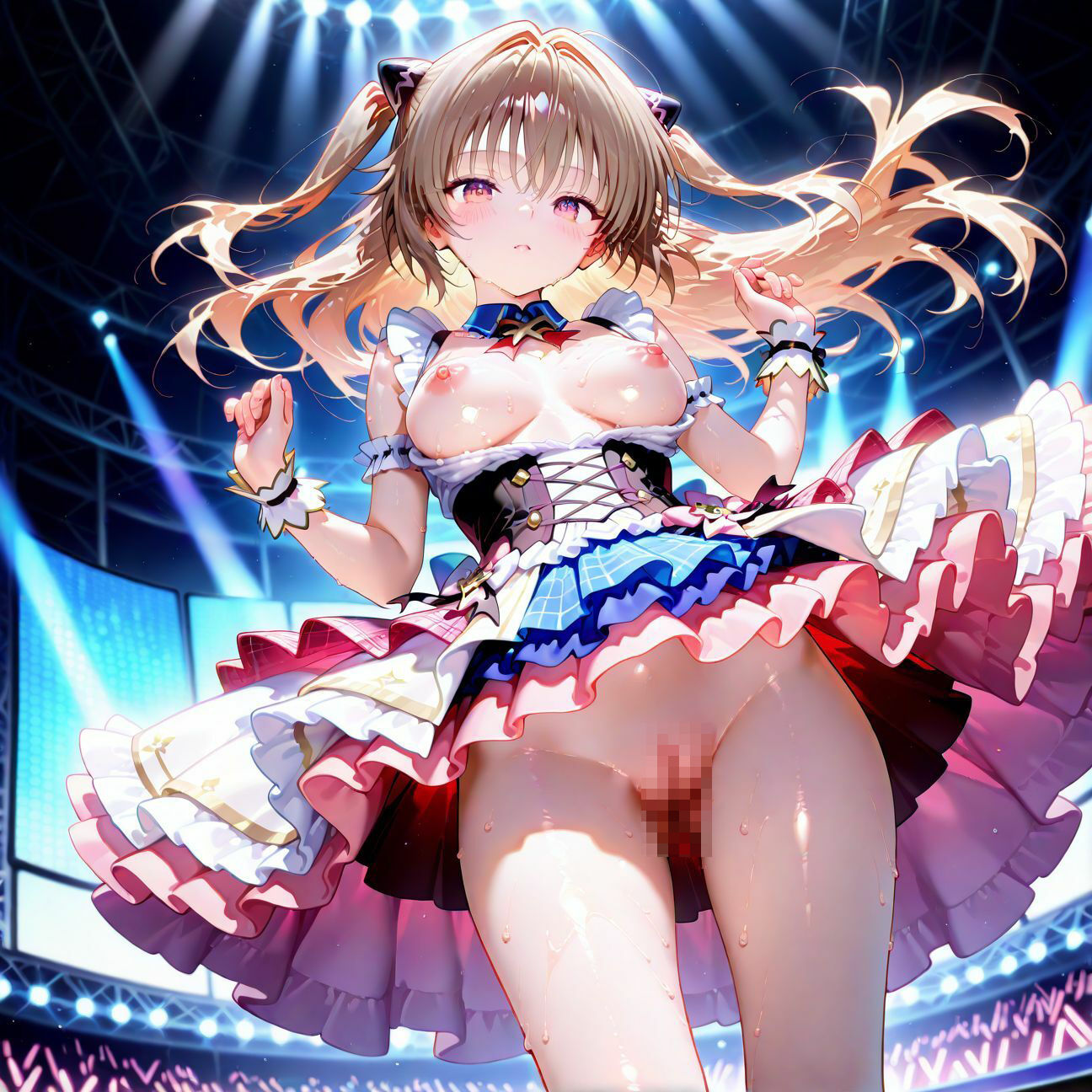 【Part8】JKアイドルコンサートで公開オナニー！☆自慢の竿で持ち帰りエッチ サンプル4ページ目