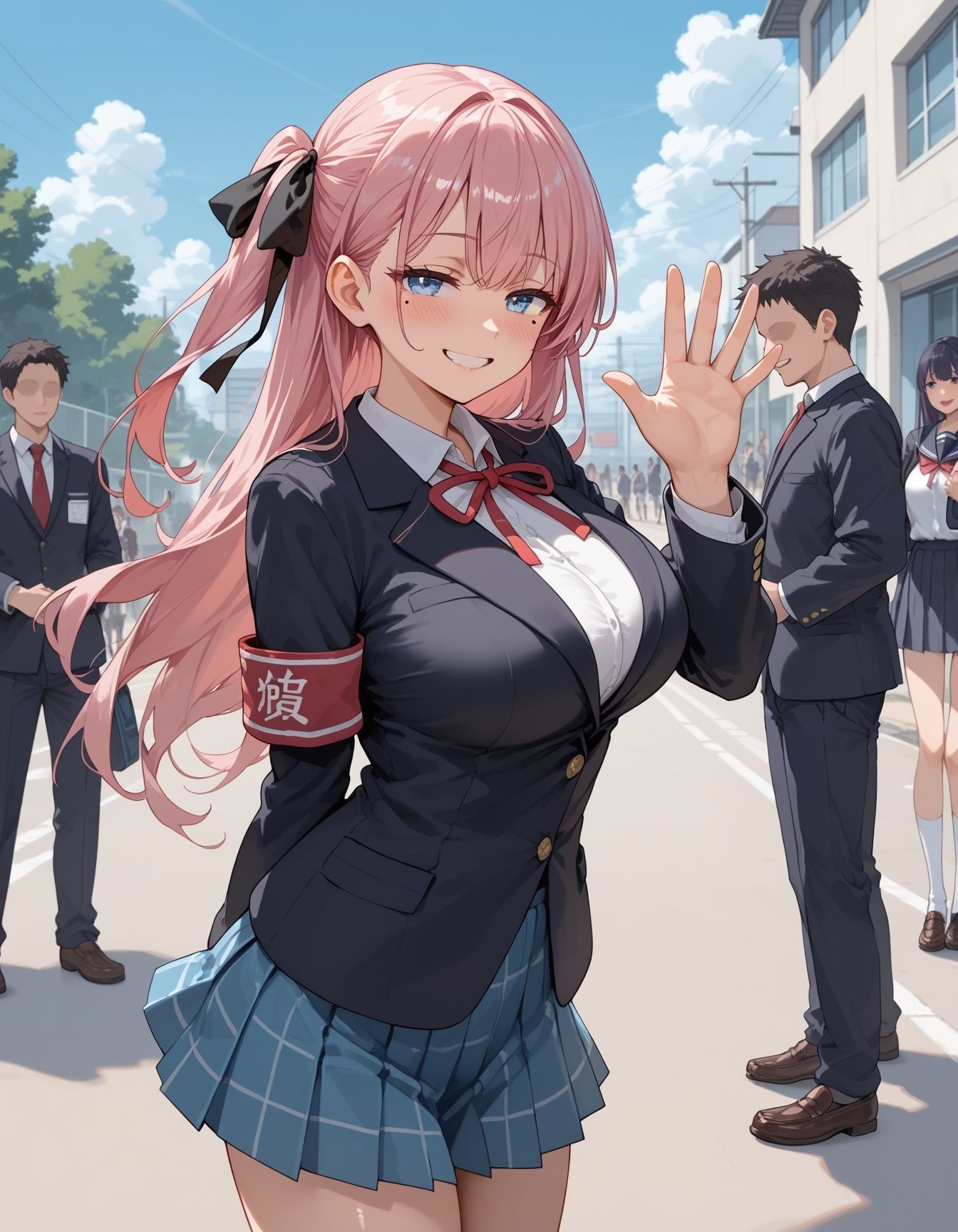 弱みを握られた風紀委員、桜庭ひよりの堕落 サンプル1ページ目