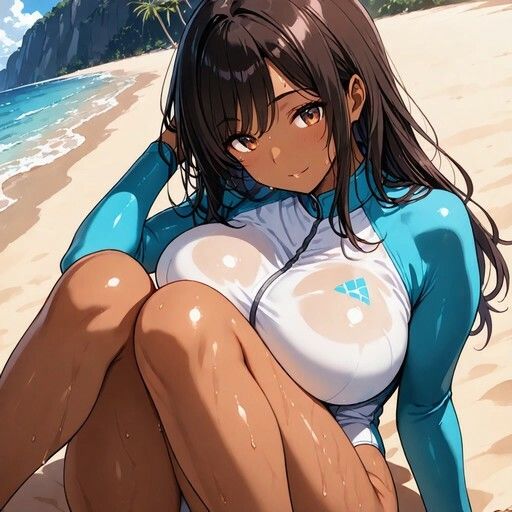 巨乳×水着シリーズ vol.2 サンプル2ページ目