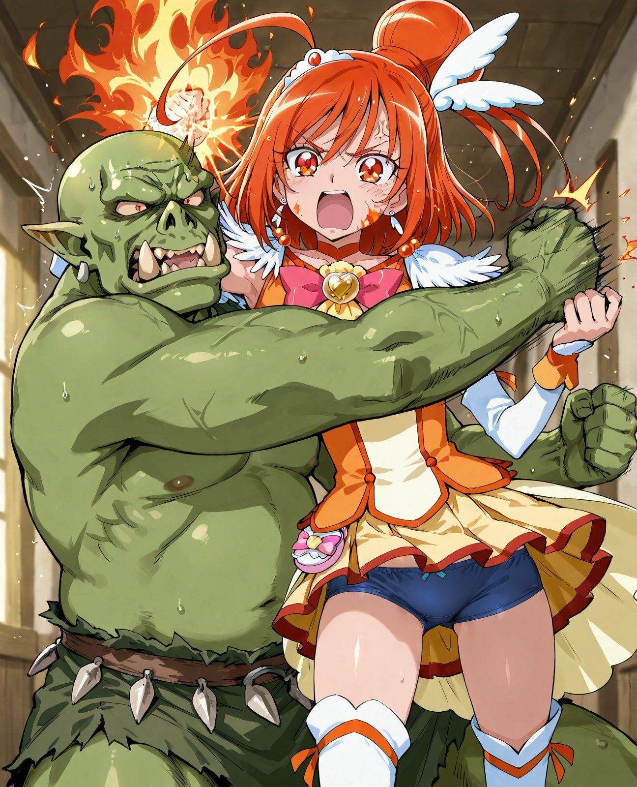 プリキ-アサニーの敗北 サンプル3ページ目