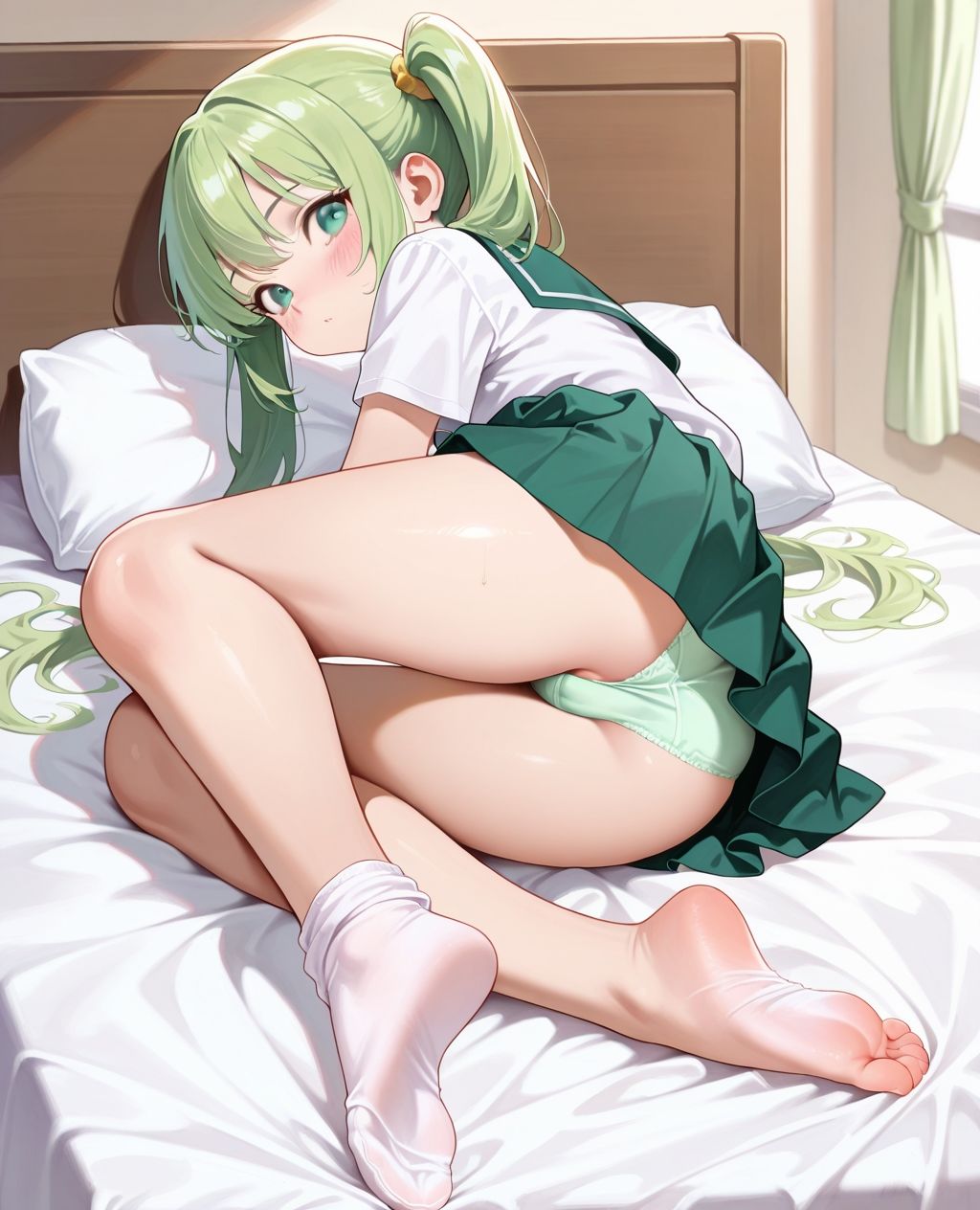 見せつけガールズ☆ソックス脱ぎかけ、足裏見せつけ編 サンプル8ページ目
