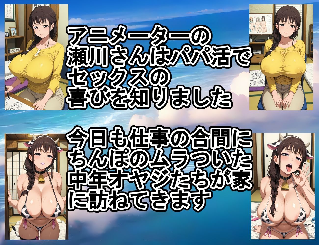 BOTEBAKO〜瀬川〇里編〜2 サンプル1ページ目