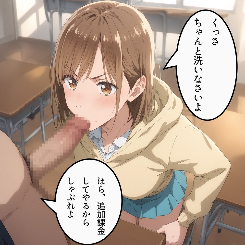【アオのハコ】千夏校内売◯【鹿野千夏先輩】 サンプル2ページ目