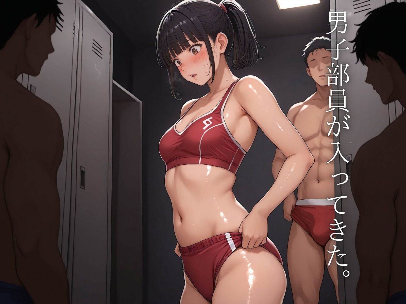 陸上部1年  隠し撮り サンプル3ページ目