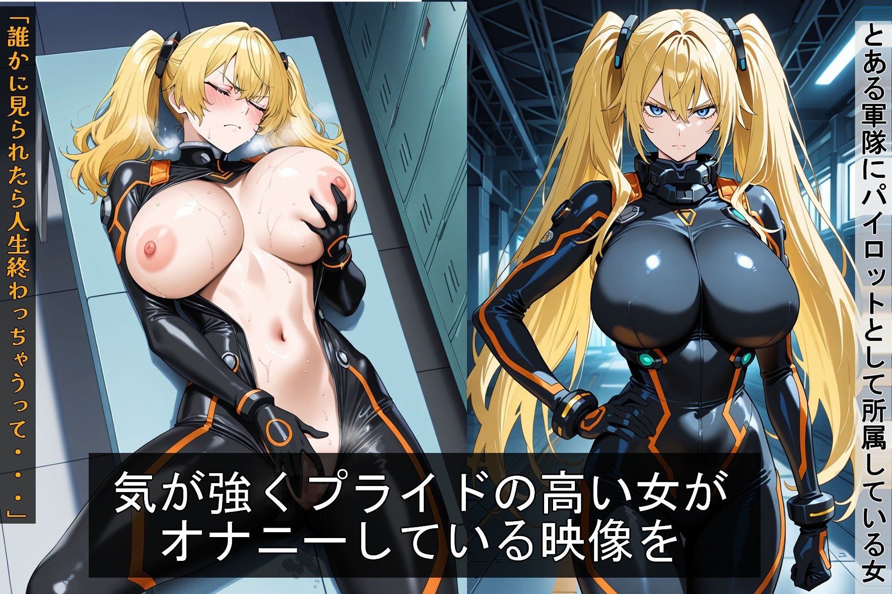 プライドの高い女がジジイ博士のいいなりに サンプル1ページ目