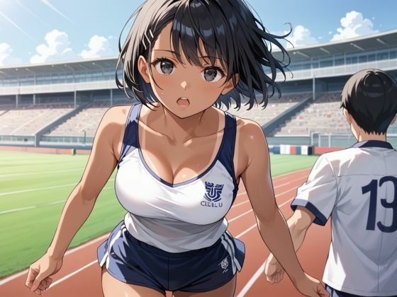 妊姦学園  〜陸上女子編〜 サンプル2ページ目