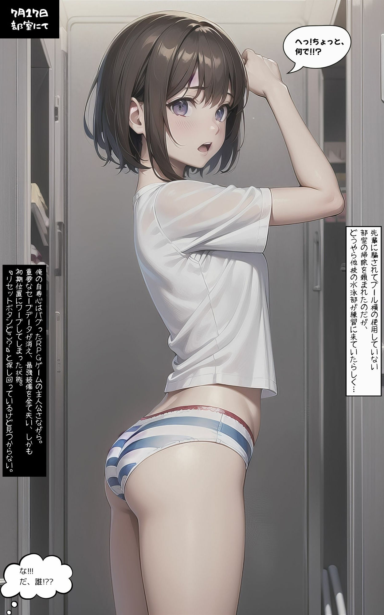 日常パンチラ絵日記 VOL.2 サンプル5ページ目