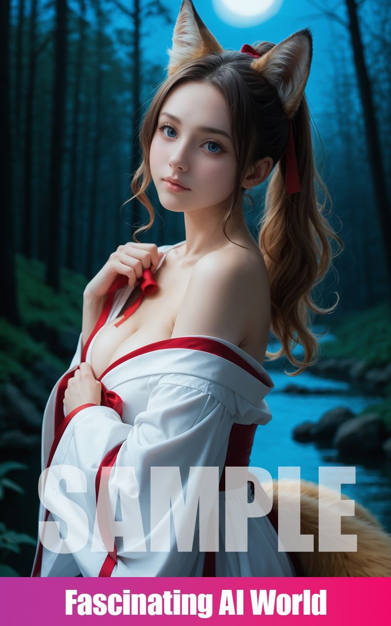 巫女狐 サンプル1ページ目