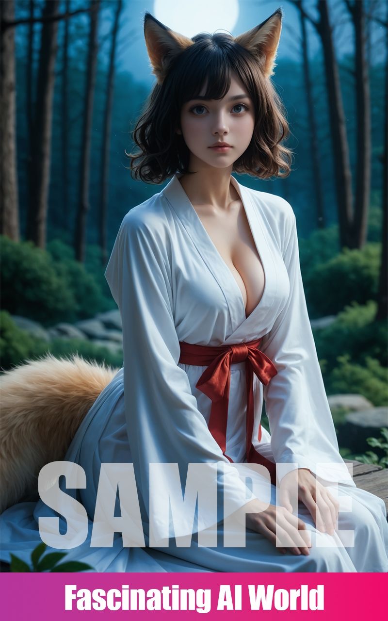 巫女狐 サンプル3ページ目