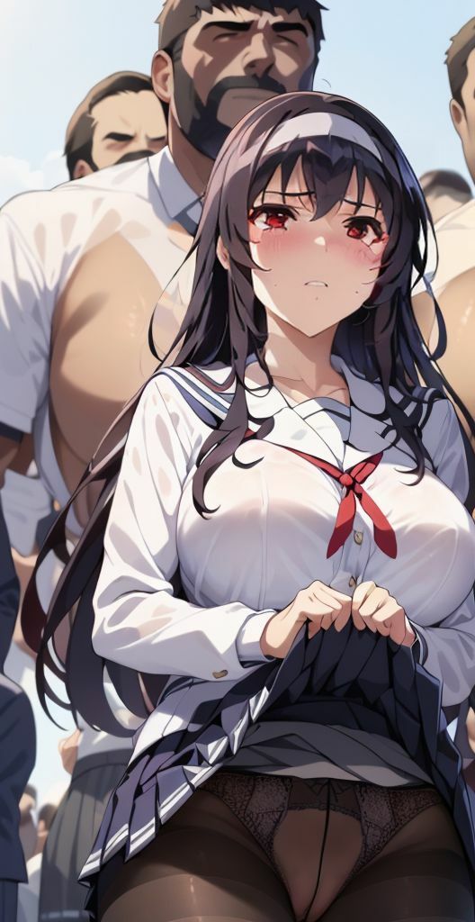 霞〇丘詩羽 utaha_kasumiga〇ka  生成AIイラスト集 サンプル1ページ目