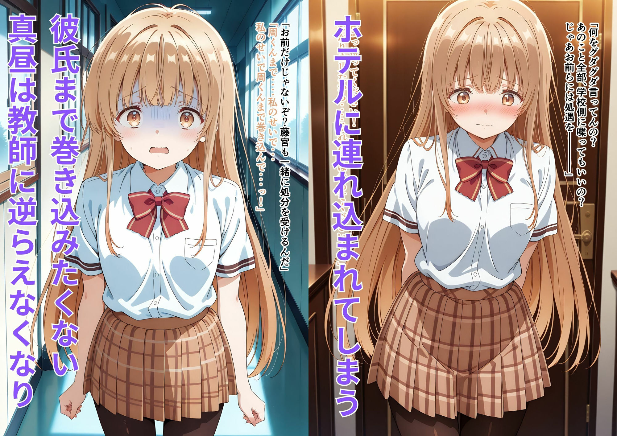 俺の大切な天使様がいつのまにか淫乱痴女に堕とされていた サンプル3ページ目