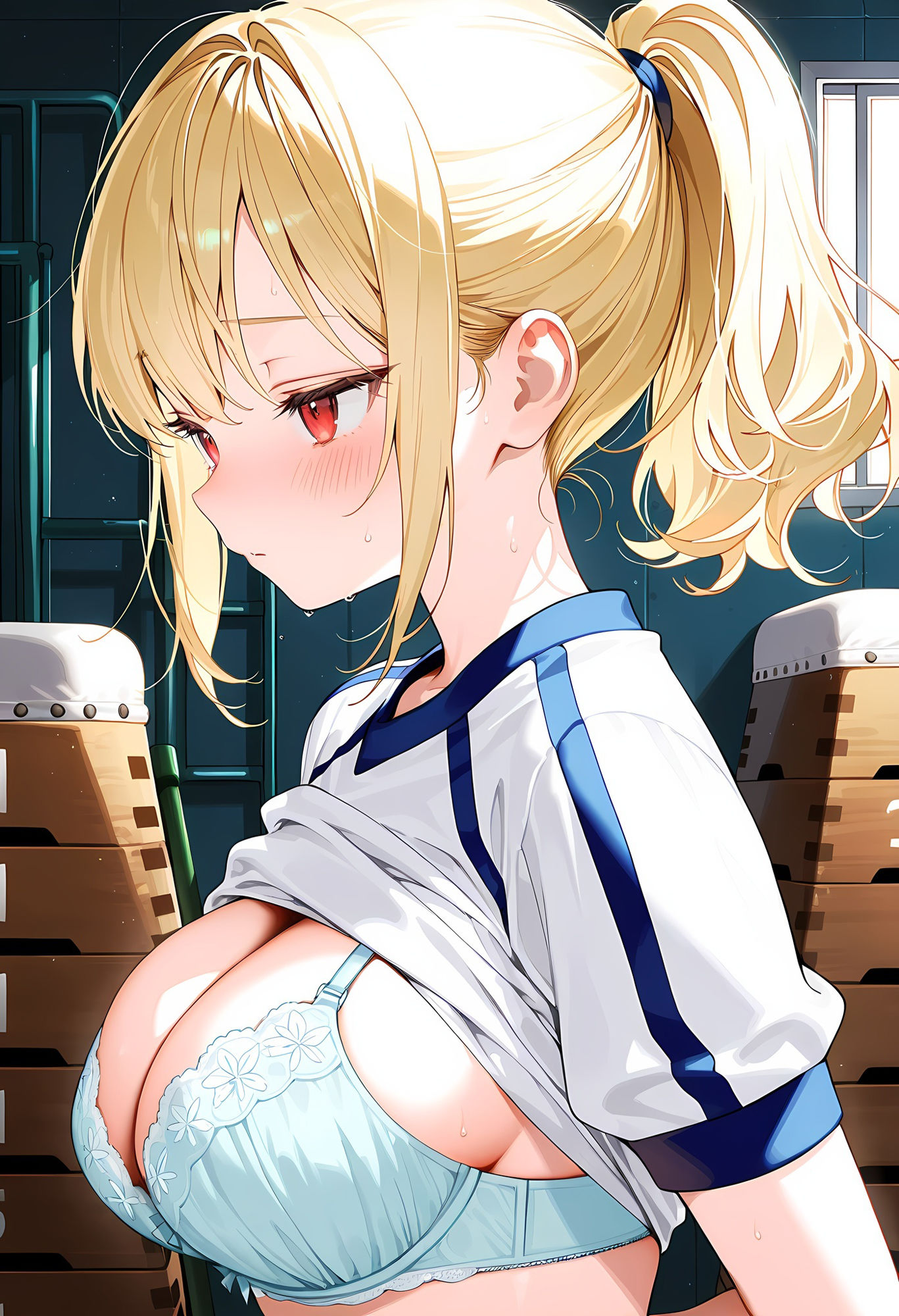 体操服でらぶらぶえっち サンプル1ページ目