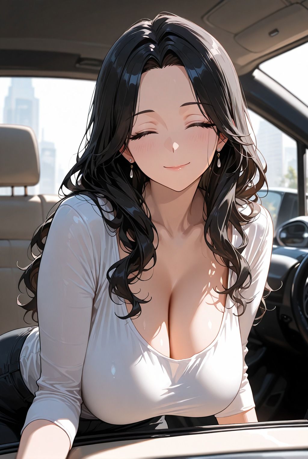 巨乳妻と妊活旅  温泉旅館で中出しセックス三昧 サンプル1ページ目