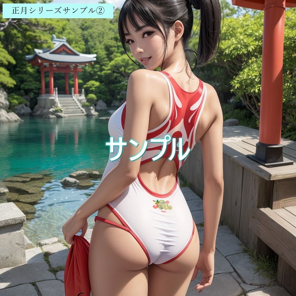 日々是競泳水着の彼女【1月】 サンプル3ページ目