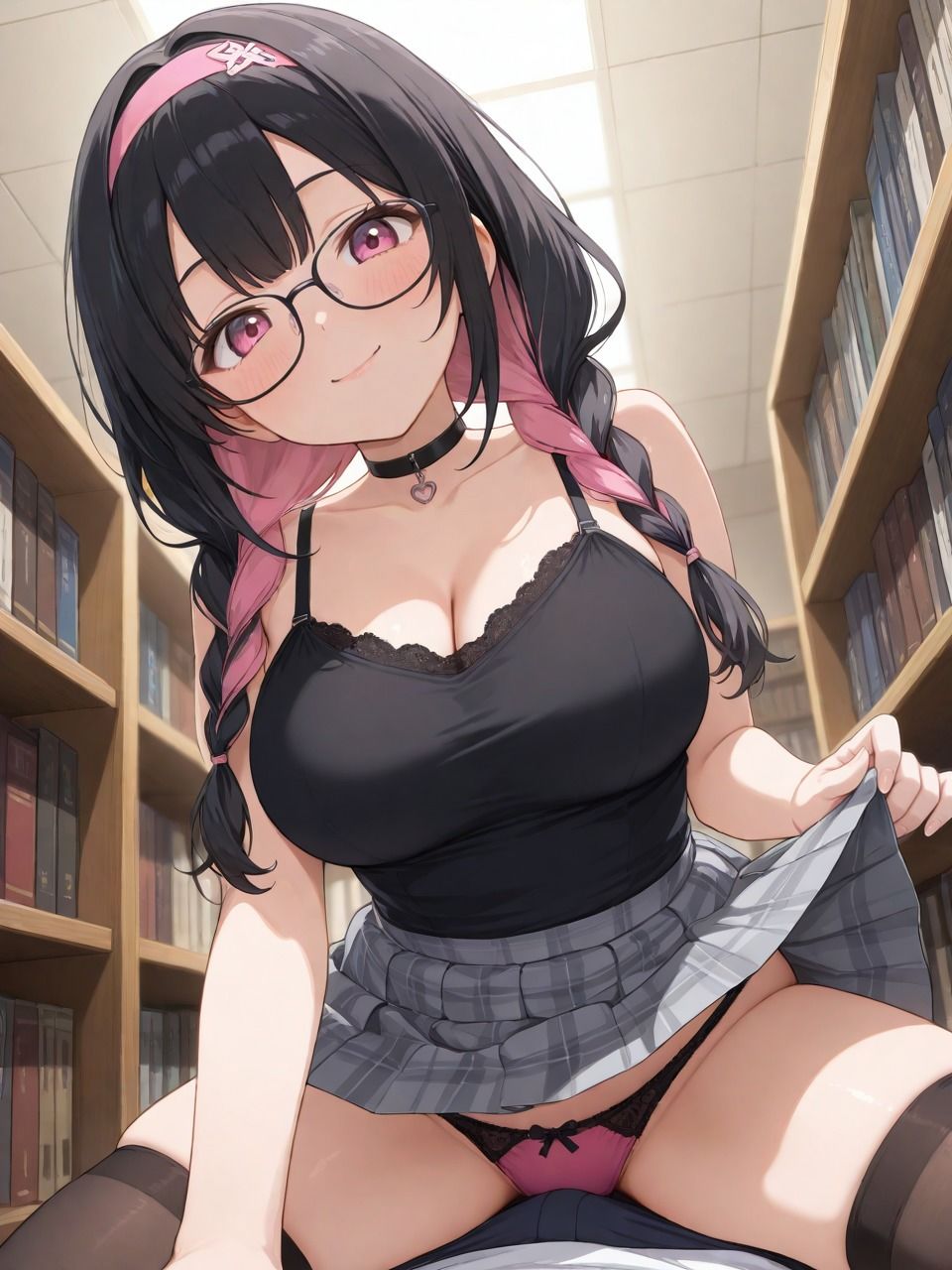 淫●図書委員着衣〜下着〜本番 サンプル4ページ目