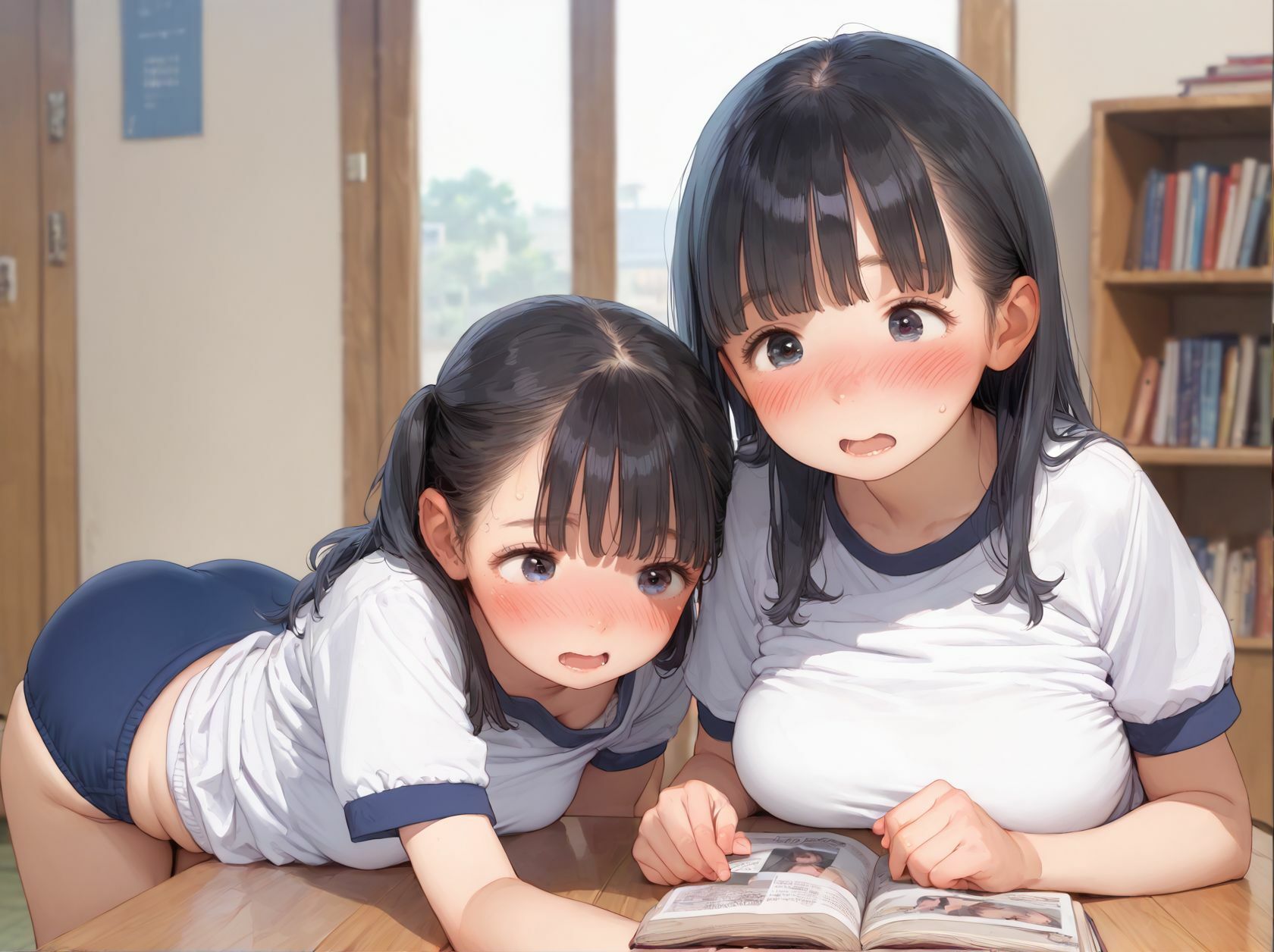 授業終わりのつるぺた女子校生と変態教師が放課後の居残り中出しレッスン サンプル1ページ目