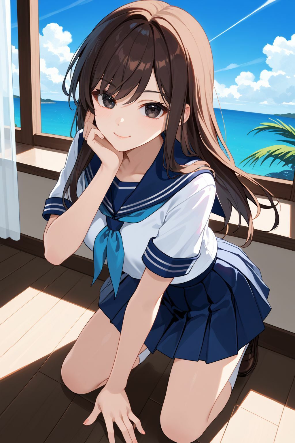 初めてできた彼女との学校生活がエロ過ぎた件4 サンプル2ページ目