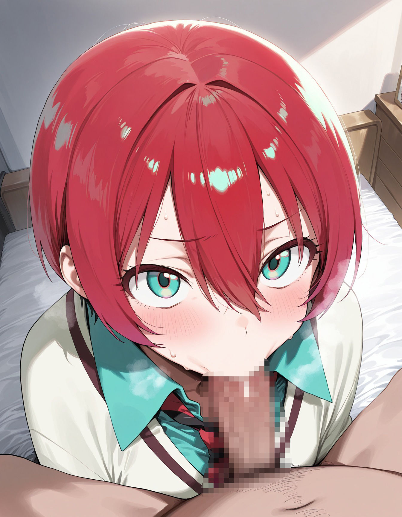 おじさんとマ◯ュのラブラブSEX サンプル5ページ目