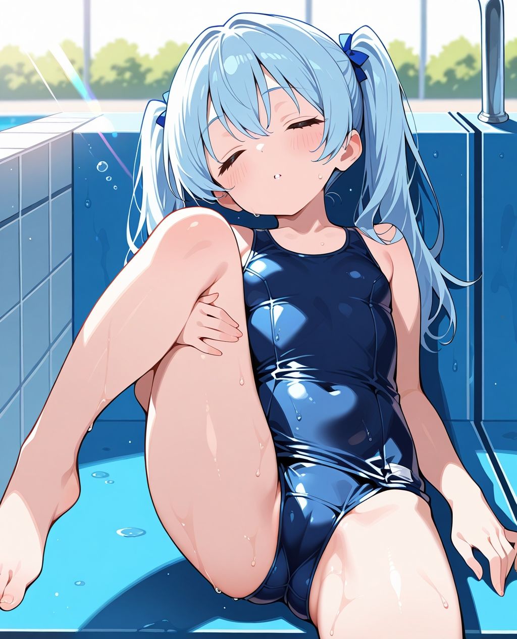 スク水パラダイス☆プールサイドでうたた寝編 サンプル3ページ目