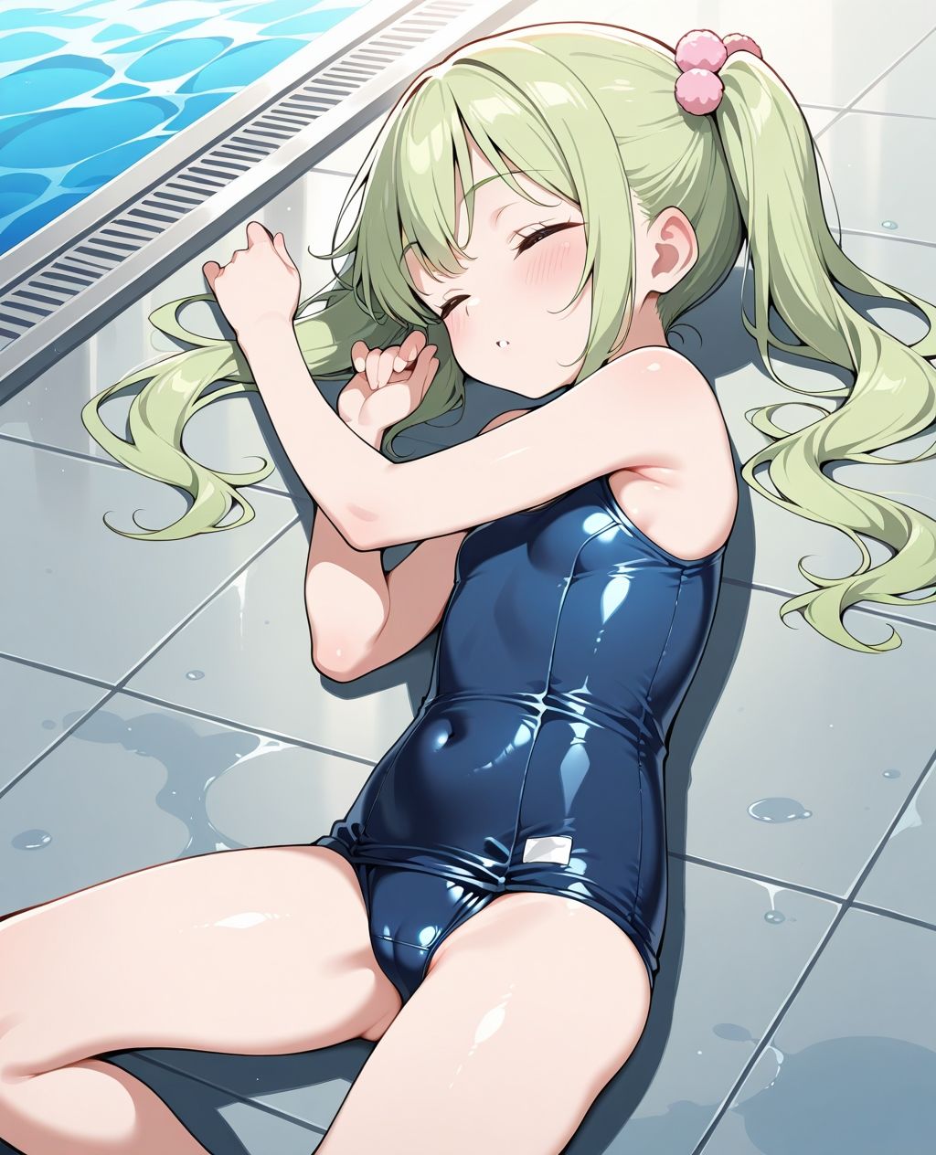 スク水パラダイス☆プールサイドでうたた寝編 サンプル6ページ目