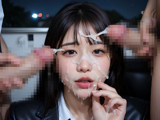 新卒OLさん残業社員の性処理のため喜んで顔射ペットになります サンプル5ページ目