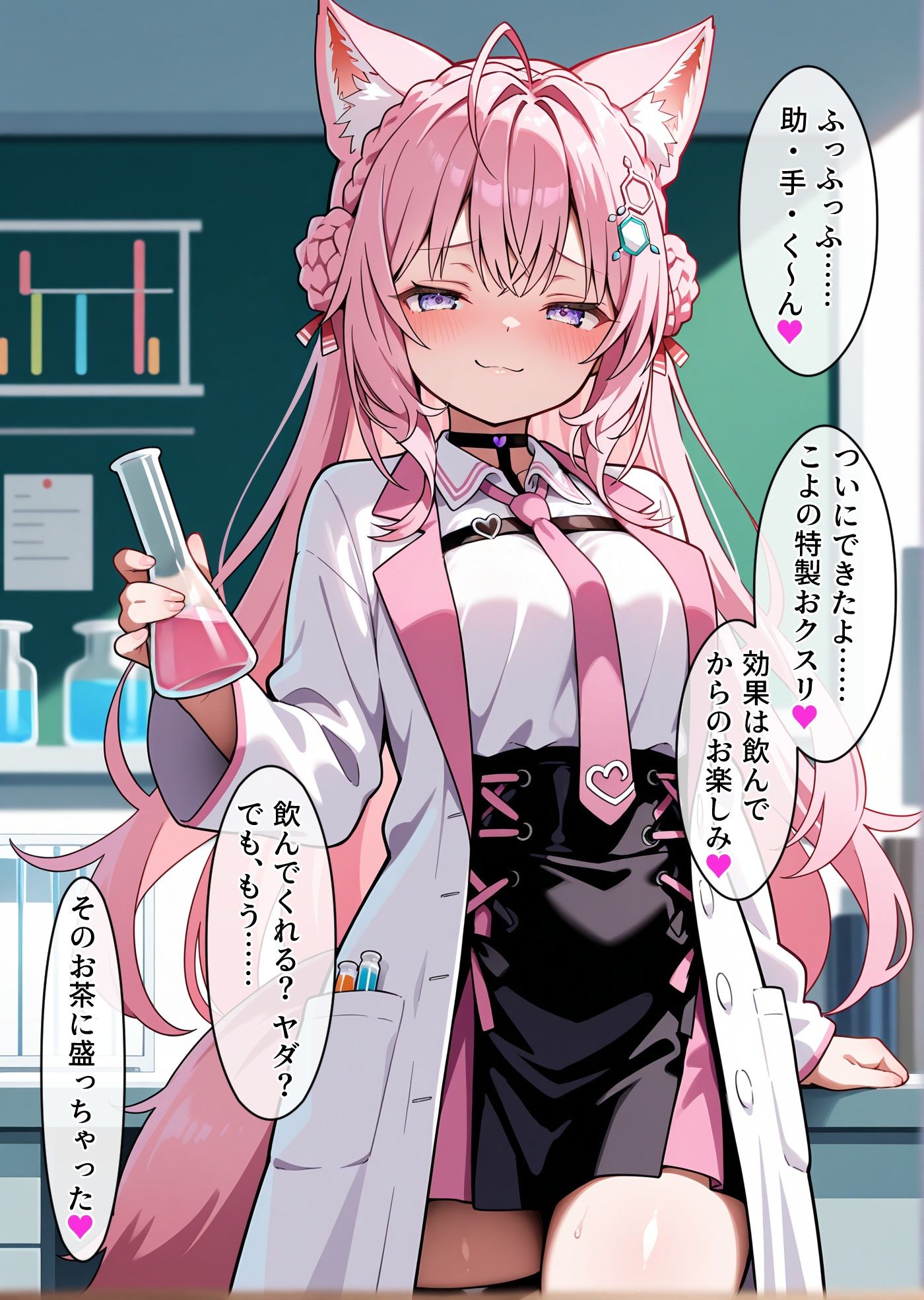 博衣こ◯りに怪しいお薬を飲まされる サンプル1ページ目