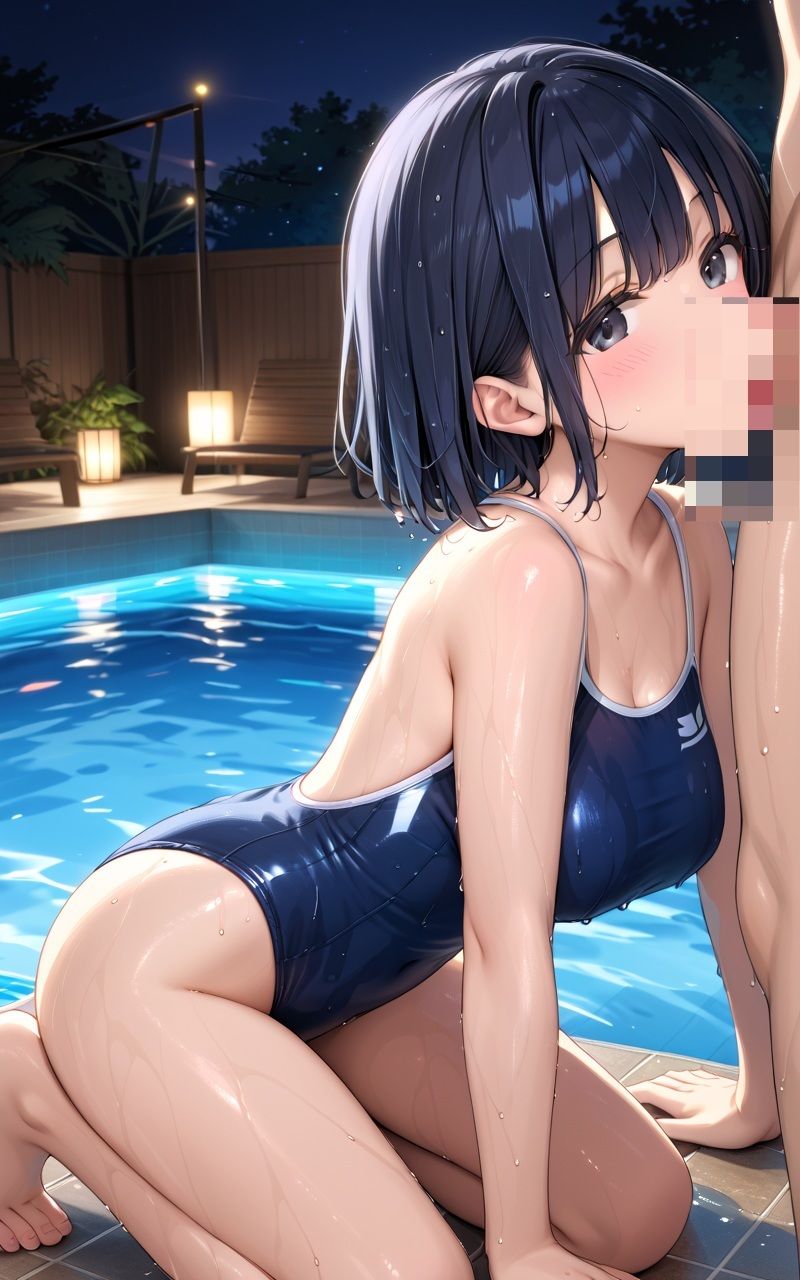 我慢できずに何度も中出し。スク水の中、快楽で壊れちゃった放課後。 サンプル3ページ目