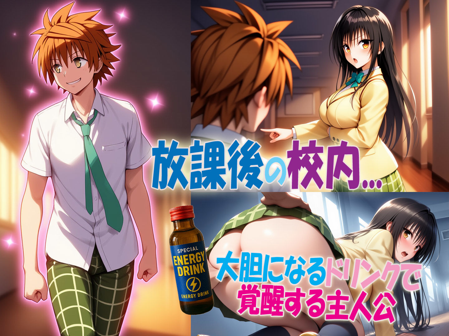 ハーレム計画を実行して古手川を校内でハメ倒した話【次世代フルボイスアニメ動画】 サンプル4ページ目