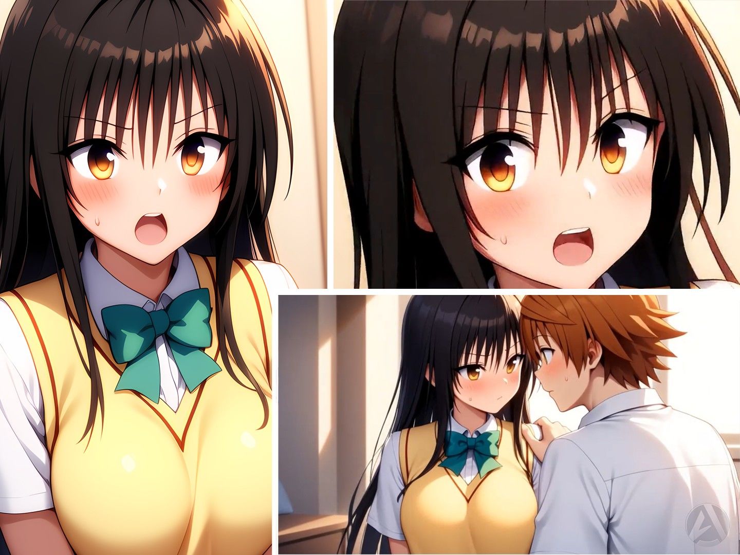 ハーレム計画を実行して古手川を校内でハメ倒した話【次世代フルボイスアニメ動画】 サンプル5ページ目