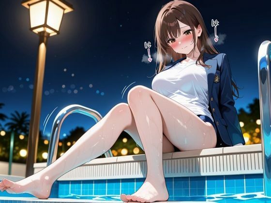 沈められたスク水調教 〜水中で縛られる快感に、制服女子校生は堕ちていく〜 サンプル3ページ目