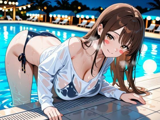 沈められたスク水調教 〜水中で縛られる快感に、制服女子校生は堕ちていく〜 サンプル5ページ目