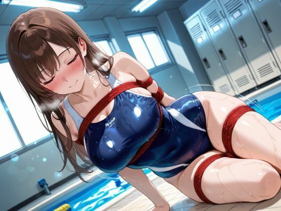 沈められたスク水調教 〜水中で縛られる快感に、制服女子校生は堕ちていく〜 サンプル8ページ目