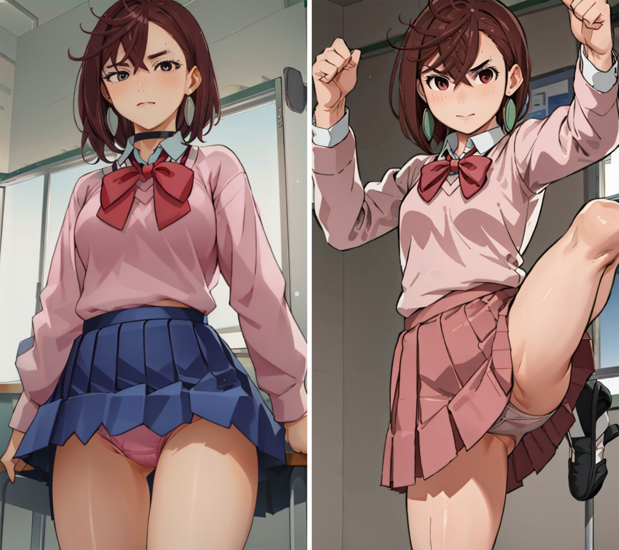 戦う女子！MOMO画像集 サンプル1ページ目