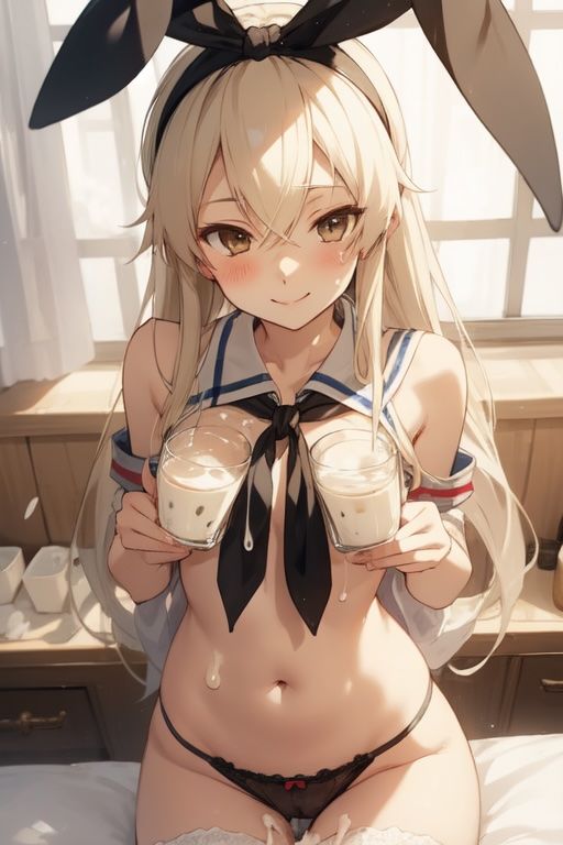 虹かけ誌  艦〇こ〇くしょん  イラスト集29 島風  お゛うっ！？ サンプル6ページ目