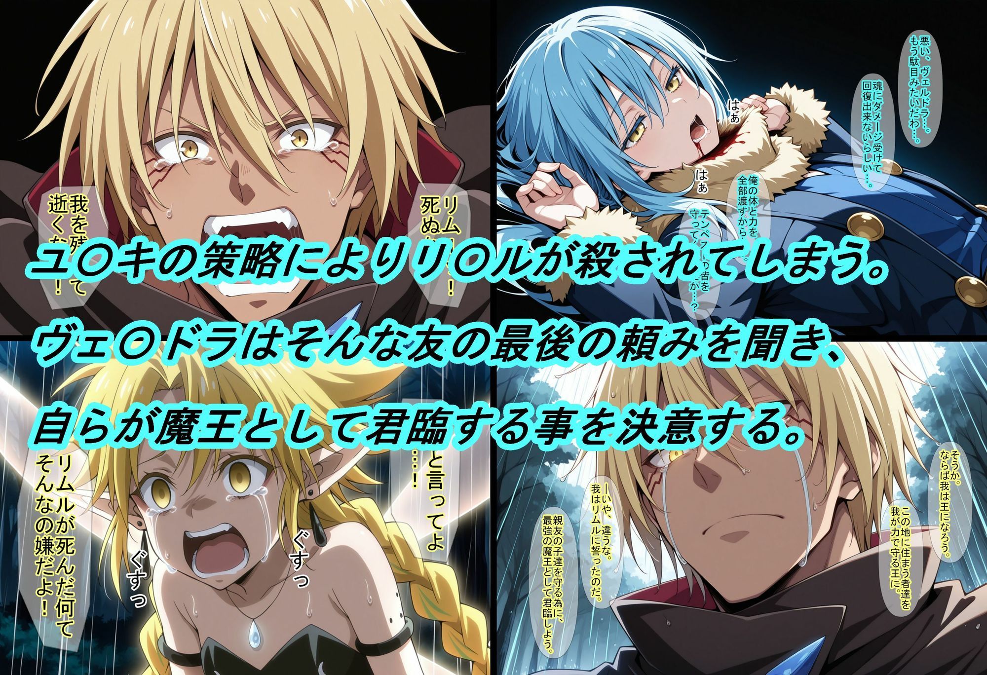 【転〇ラ】IF〜ヴェルドラが魔王として君臨する世界 サンプル1ページ目