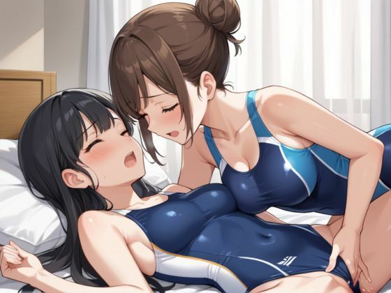 水泳合宿に行ったが練習そっちのけでハーレムSEXする サンプル6ページ目