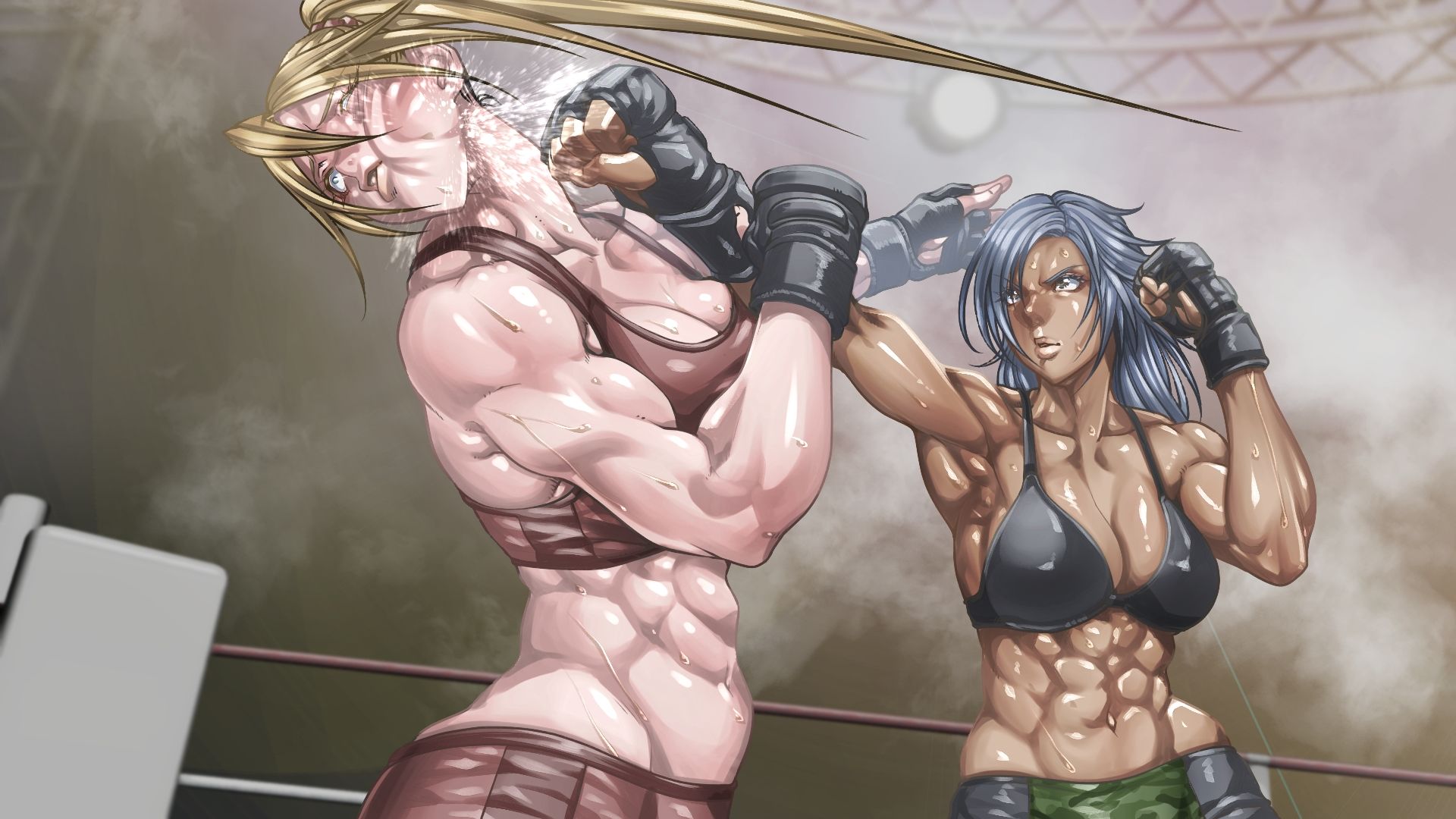 Fighting Scenes 11 サンプル2ページ目