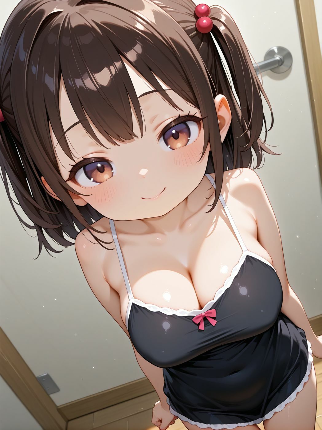 巨乳の後輩が誘惑するので生挿入したら最高だった 「先輩なのにいっぱい出しちゃったね」 サンプル5ページ目