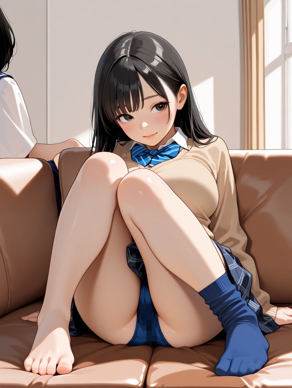むっつり性徒会長  おっぱい学園 サンプル5ページ目