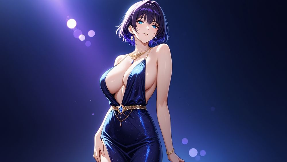 巨乳銀髪モデルと紫髪美女がカメラマンとホテルで中出し撮影会【4K】【400枚収録】 サンプル5ページ目