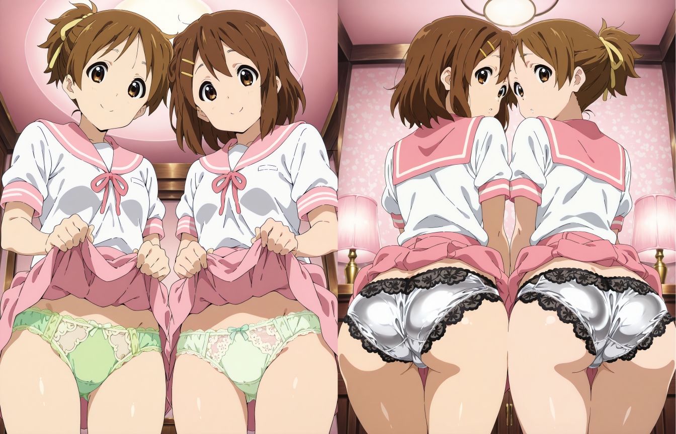 平◯姉妹のパンツ サンプル3ページ目