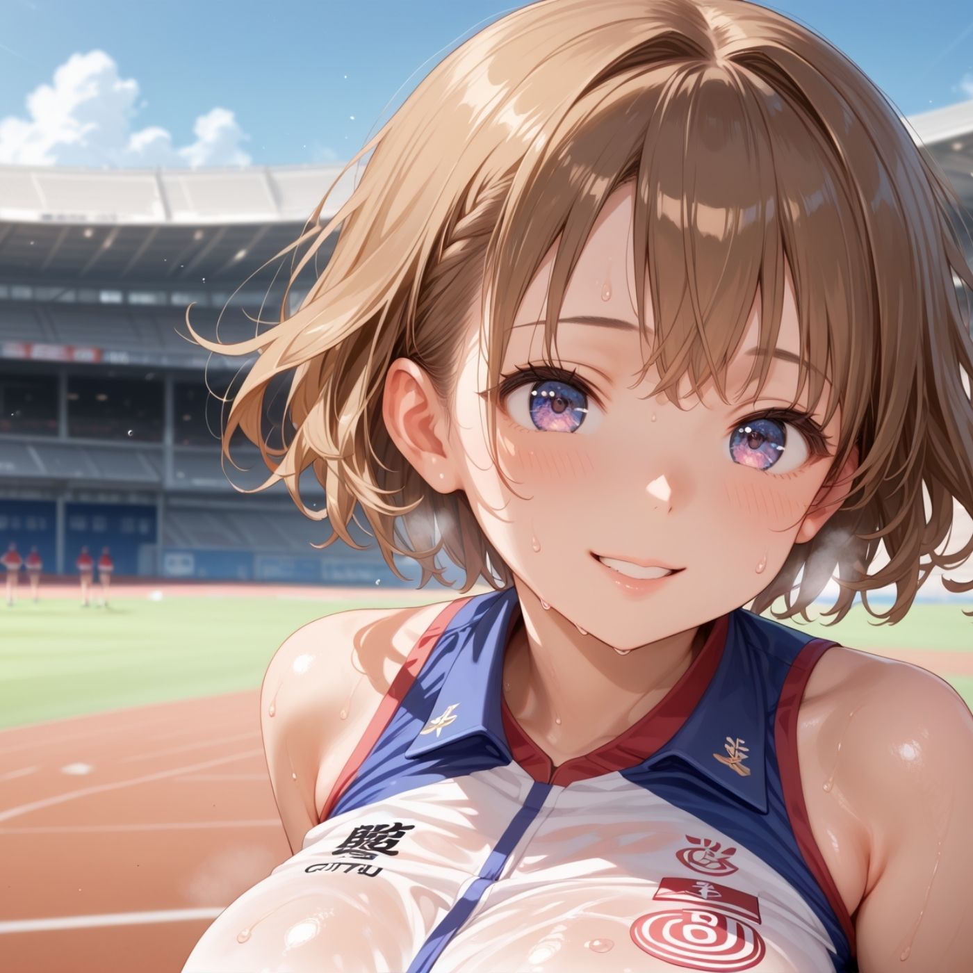 学園性活！クールダウンに手伝って！陸上部 vol.5【運動着美少女の厳選CG250枚収録】 サンプル2ページ目